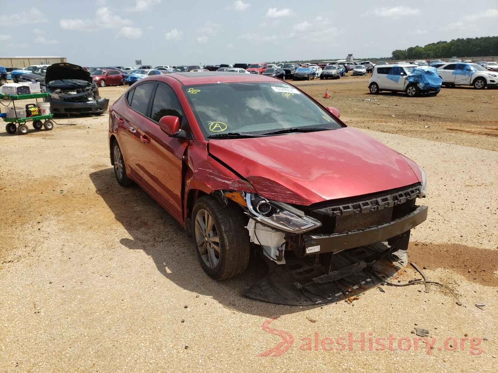 5NPD84LF1JH283062 2018 HYUNDAI ELANTRA