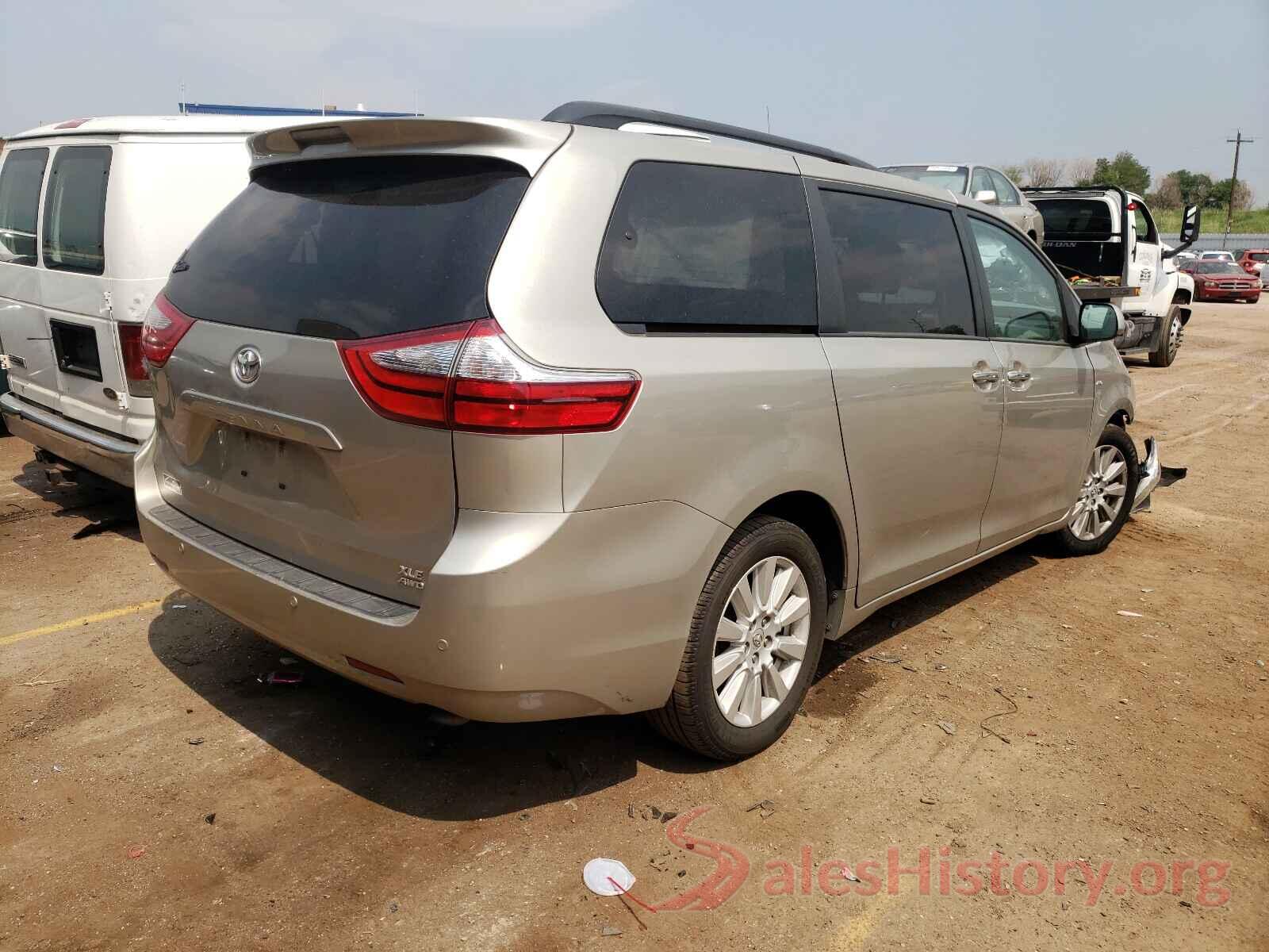 5TDDZ3DC0HS158909 2017 TOYOTA SIENNA