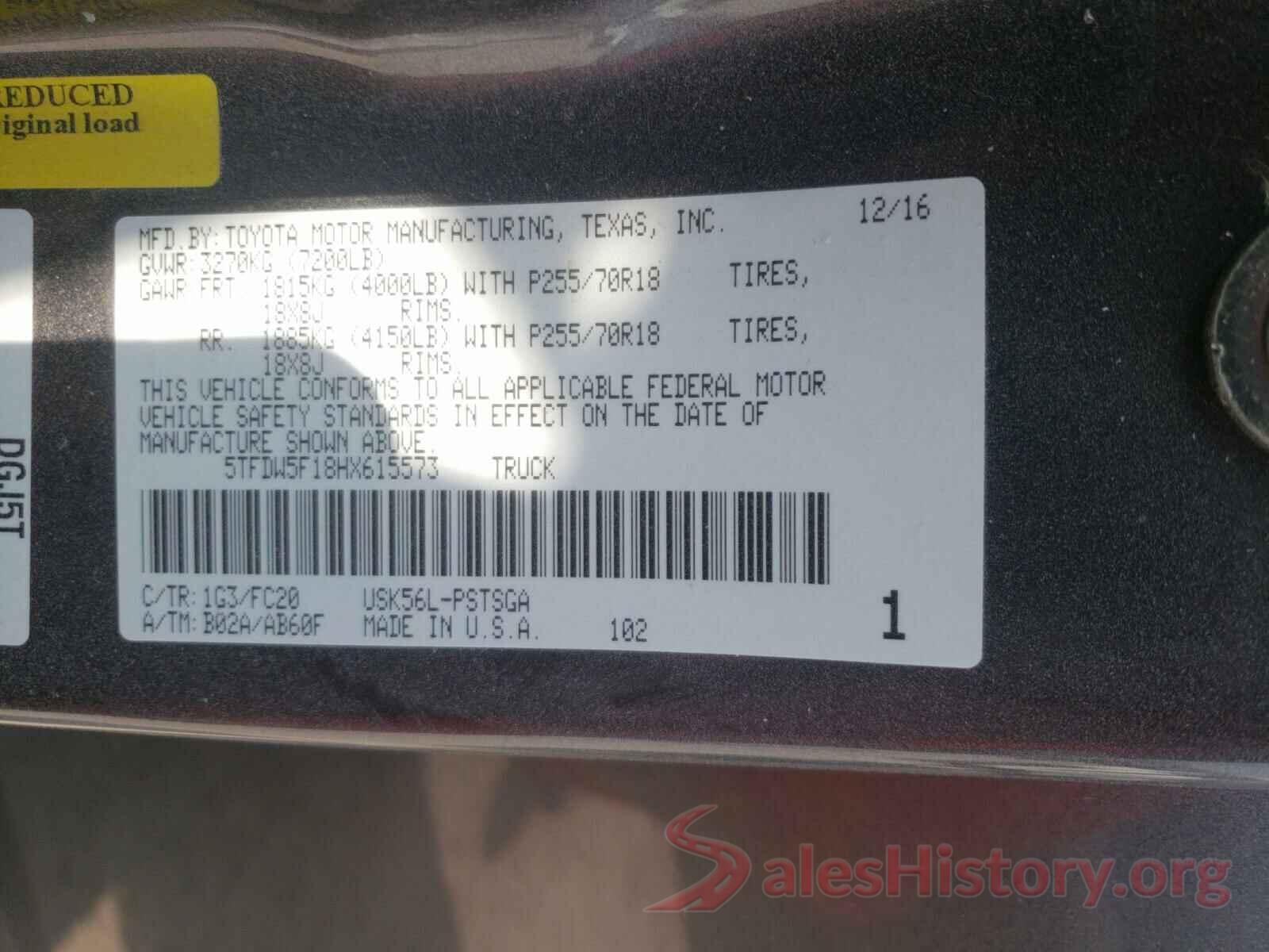 5TFDW5F18HX615573 2017 TOYOTA TUNDRA