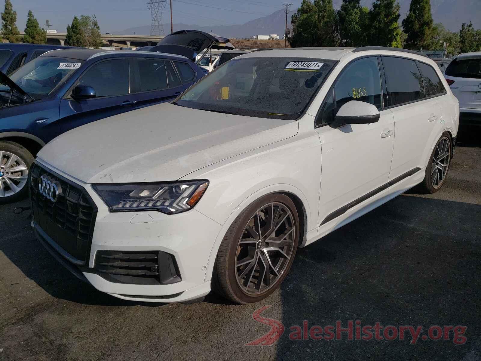 WA1VXAF73MD012860 2021 AUDI Q7