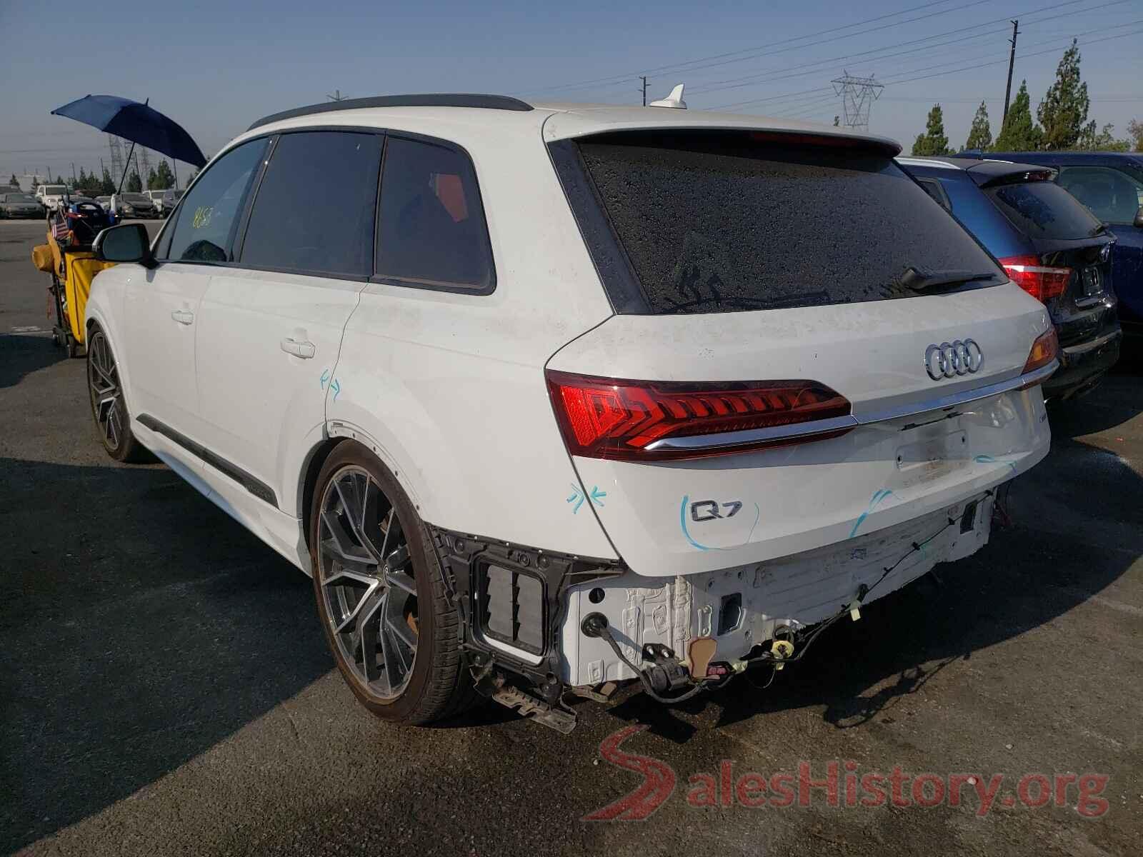 WA1VXAF73MD012860 2021 AUDI Q7