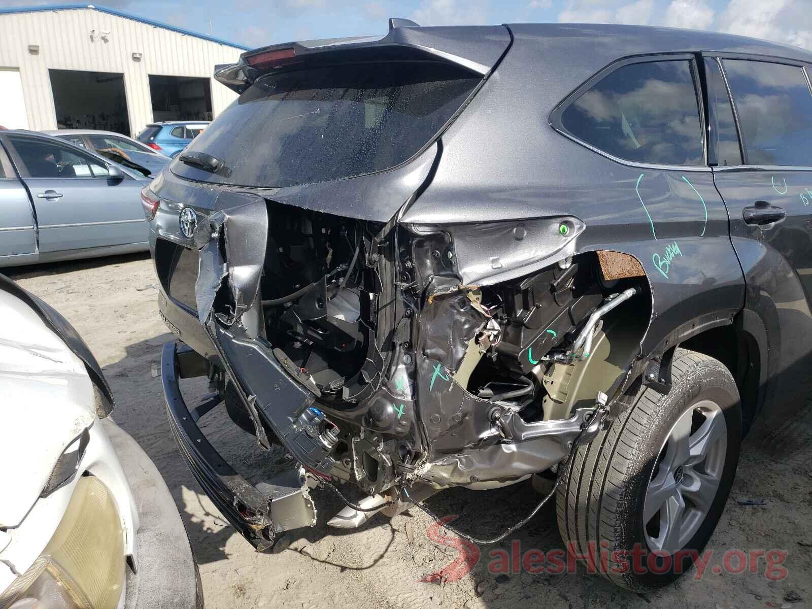 5TDCZRAH6MS043188 2021 TOYOTA HIGHLANDER