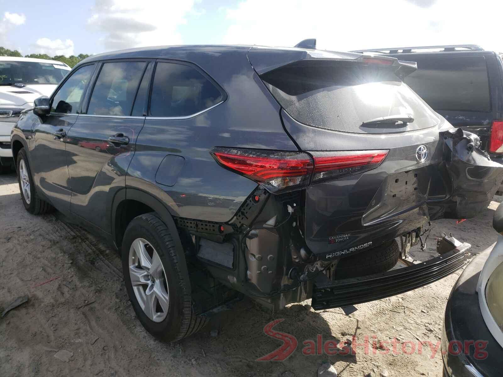 5TDCZRAH6MS043188 2021 TOYOTA HIGHLANDER