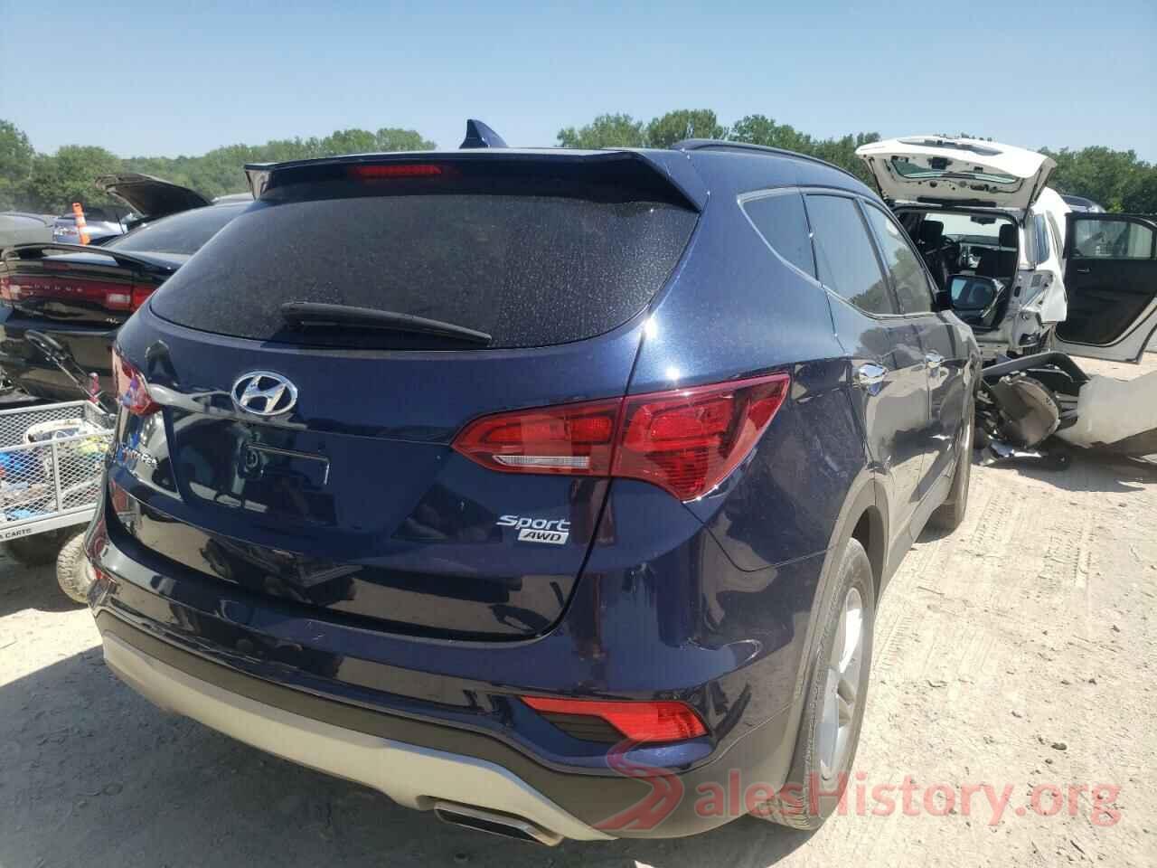 5XYZUDLB3HG491346 2017 HYUNDAI SANTA FE