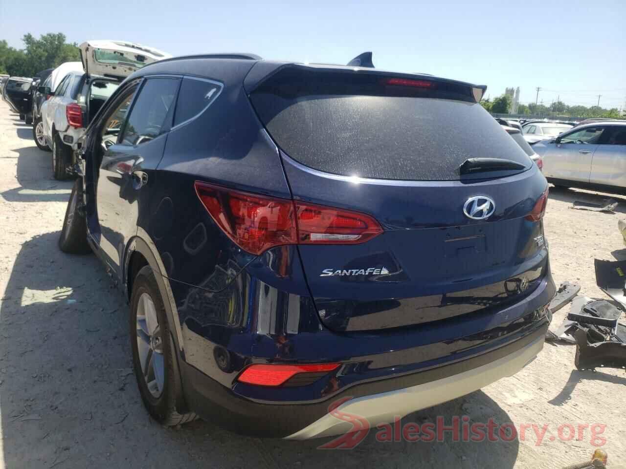 5XYZUDLB3HG491346 2017 HYUNDAI SANTA FE