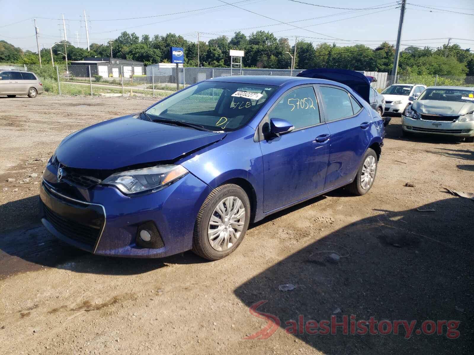 2T1BURHEXGC522703 2016 TOYOTA COROLLA