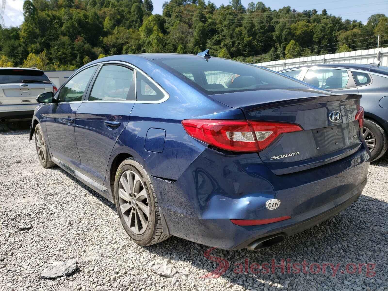 5NPE34AF7HH529600 2017 HYUNDAI SONATA