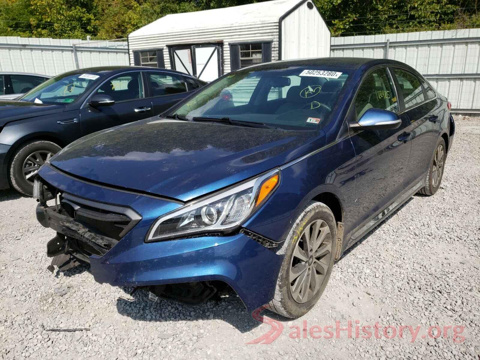 5NPE34AF7HH529600 2017 HYUNDAI SONATA