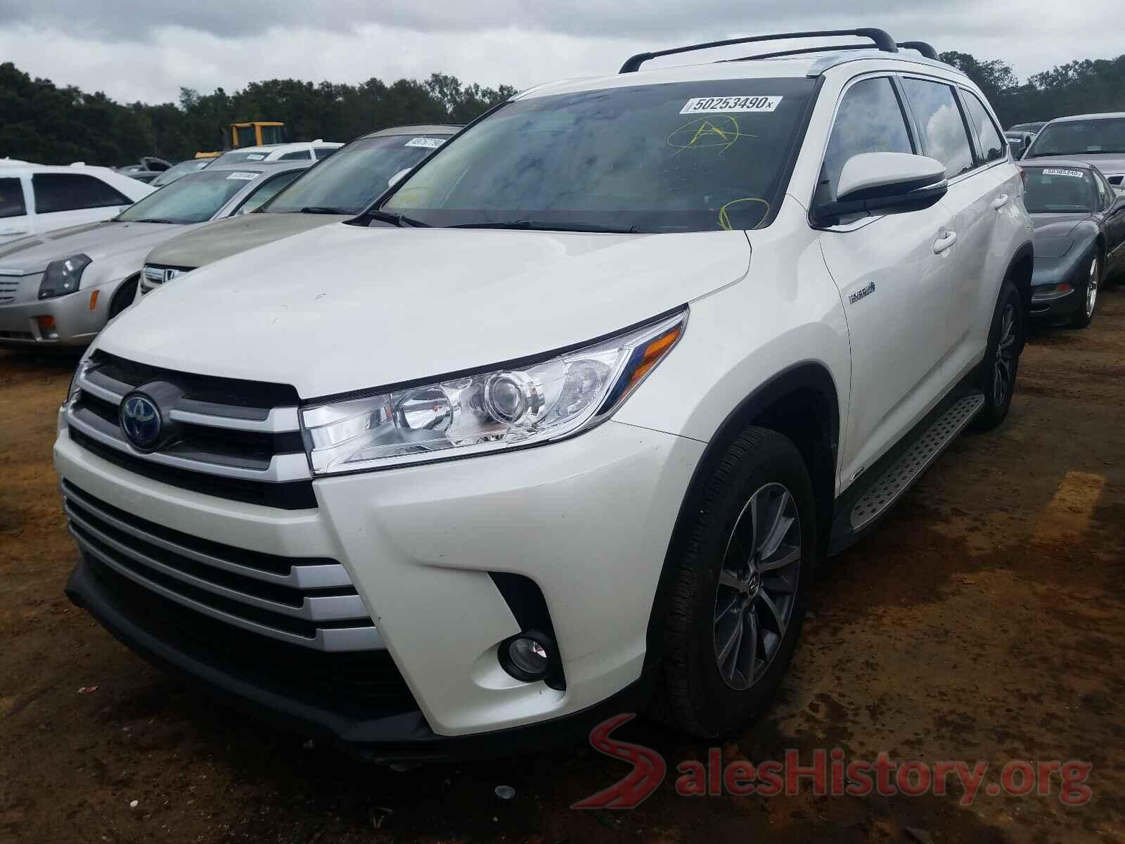 5TDJGRFH6KS074718 2019 TOYOTA HIGHLANDER