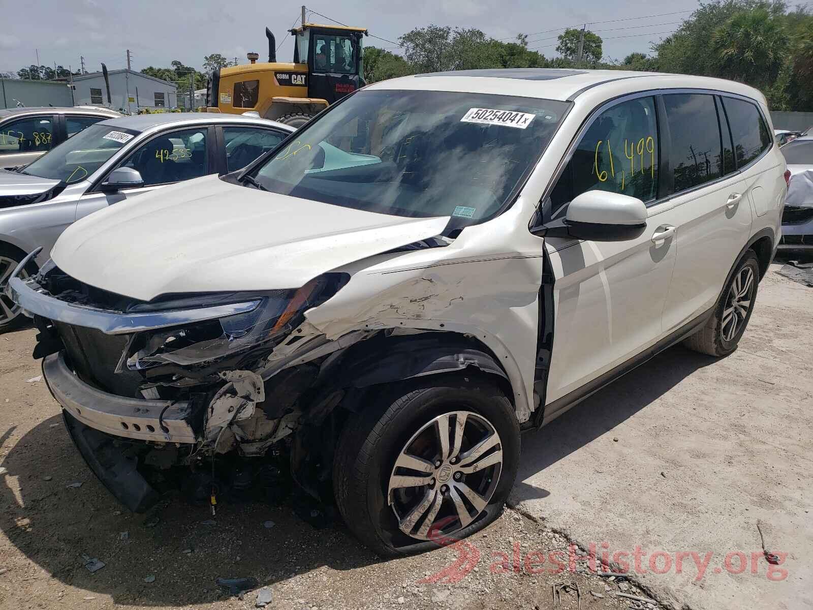 5FNYF5H55HB039081 2017 HONDA PILOT