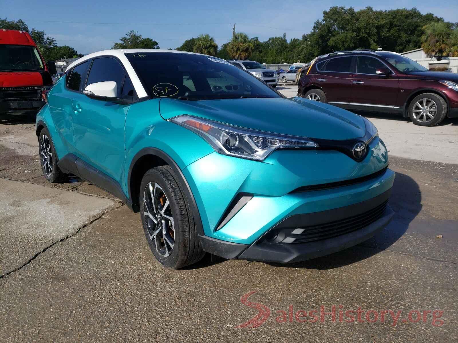 NMTKHMBX5JR049243 2018 TOYOTA C-HR