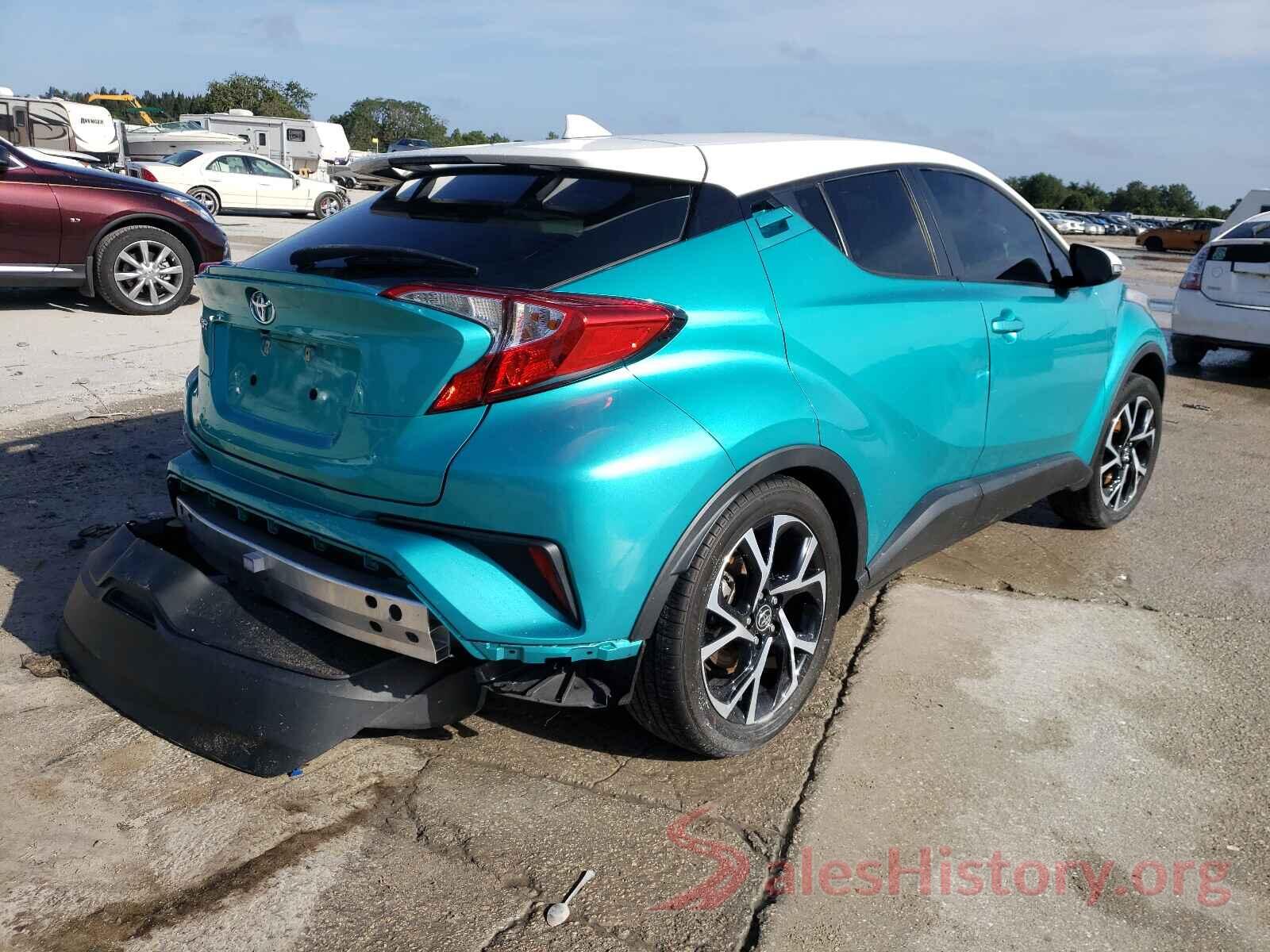 NMTKHMBX5JR049243 2018 TOYOTA C-HR