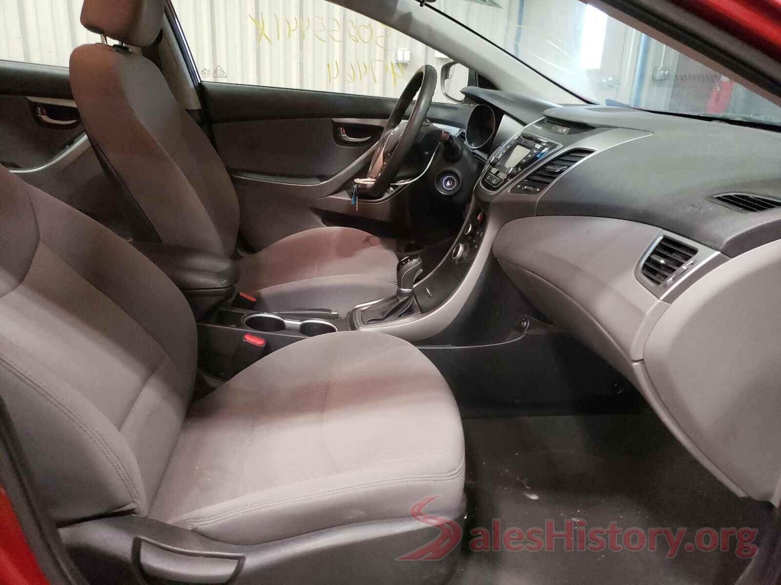 5NPDH4AE1GH709593 2016 HYUNDAI ELANTRA