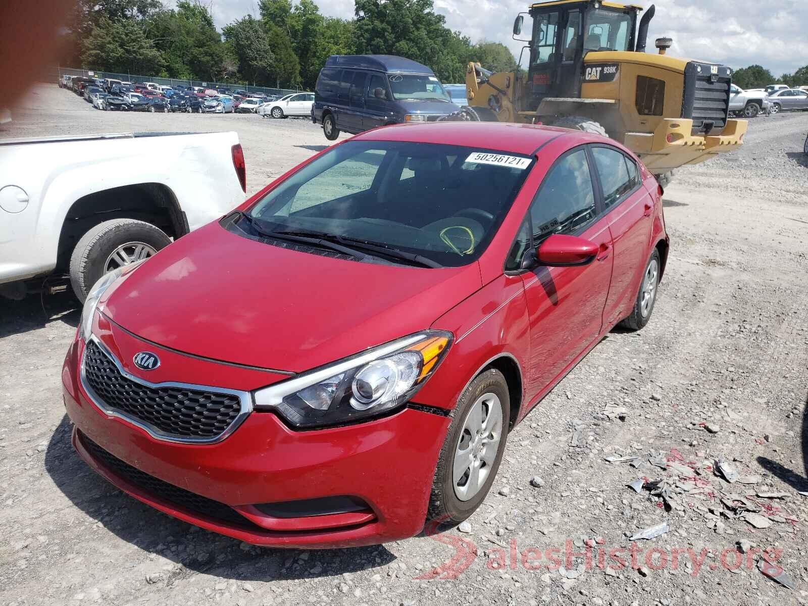 KNAFK4A63G5612458 2016 KIA FORTE