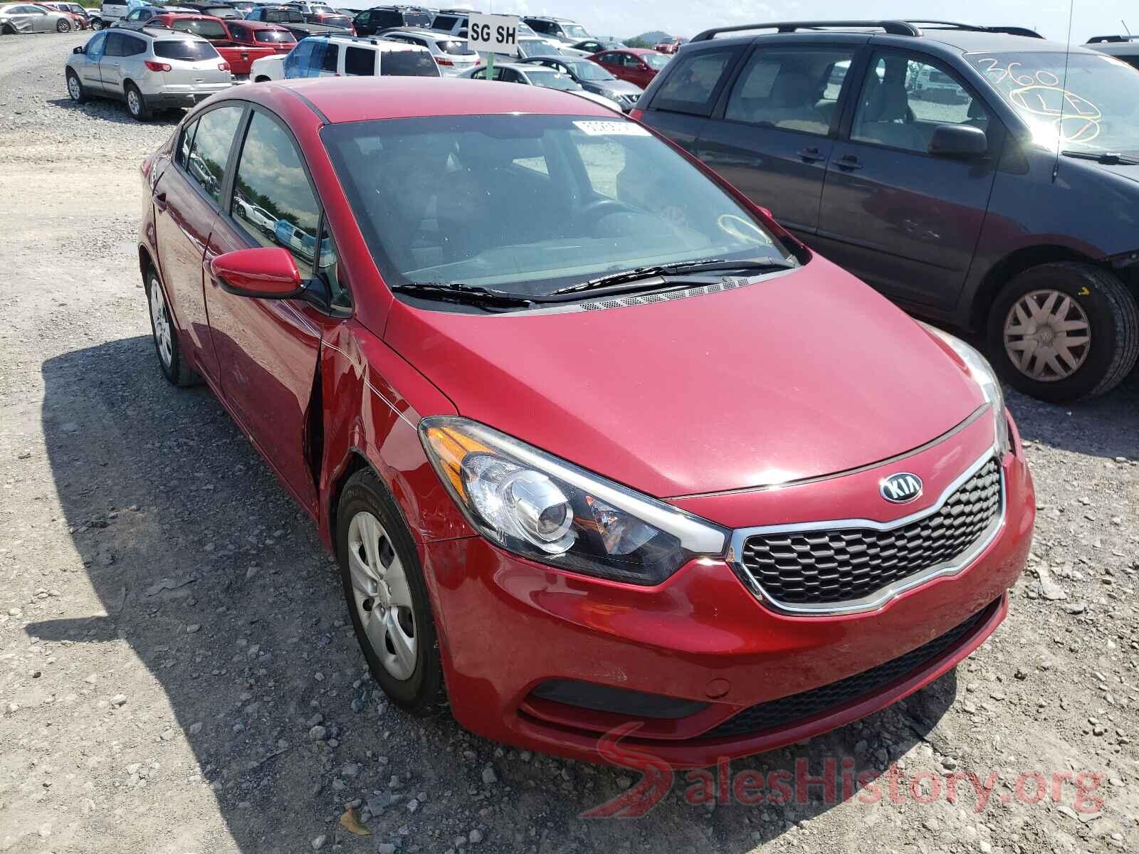 KNAFK4A63G5612458 2016 KIA FORTE