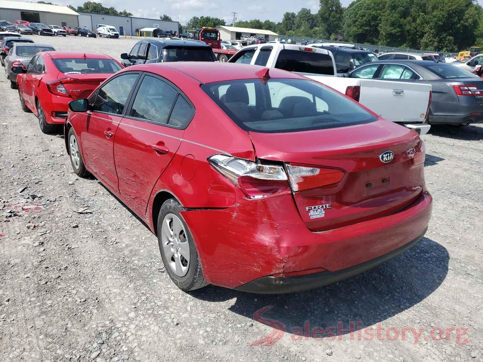 KNAFK4A63G5612458 2016 KIA FORTE