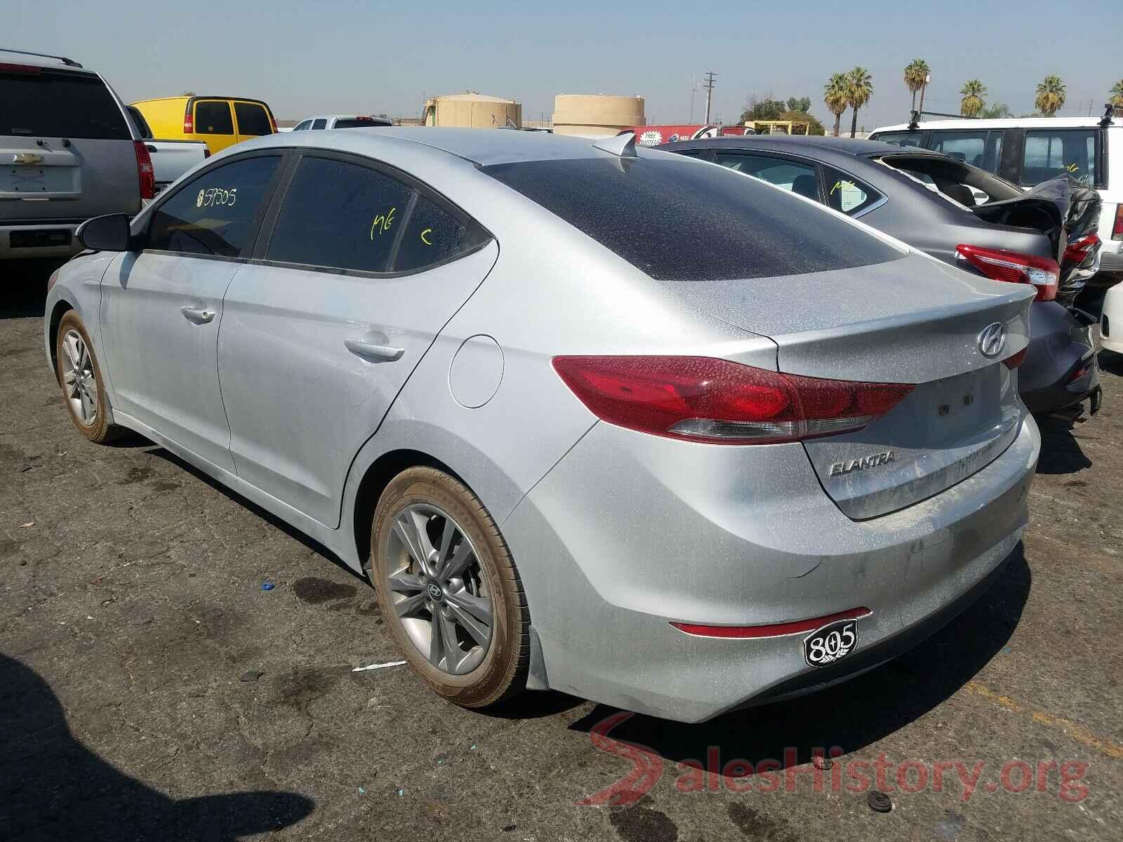 5NPD84LF8JH377519 2018 HYUNDAI ELANTRA