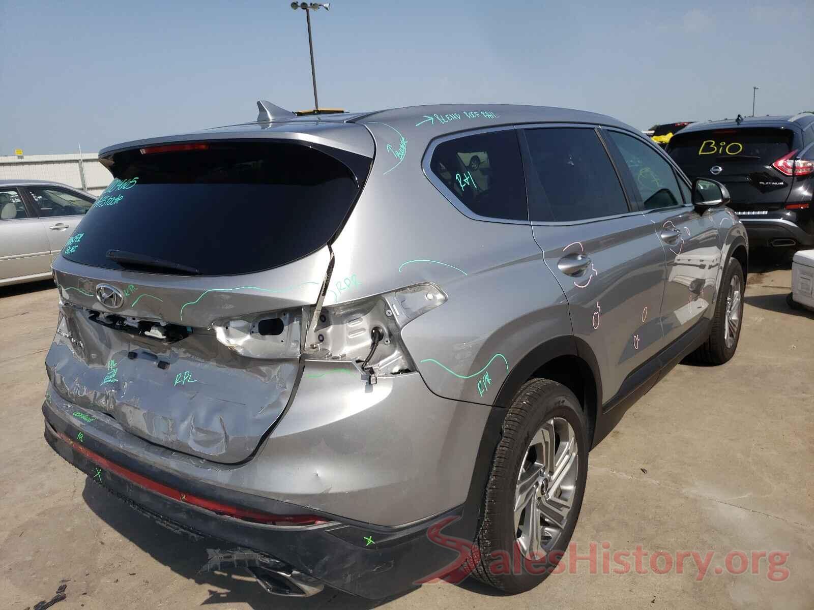 5NMS14AJ2MH340356 2021 HYUNDAI SANTA FE