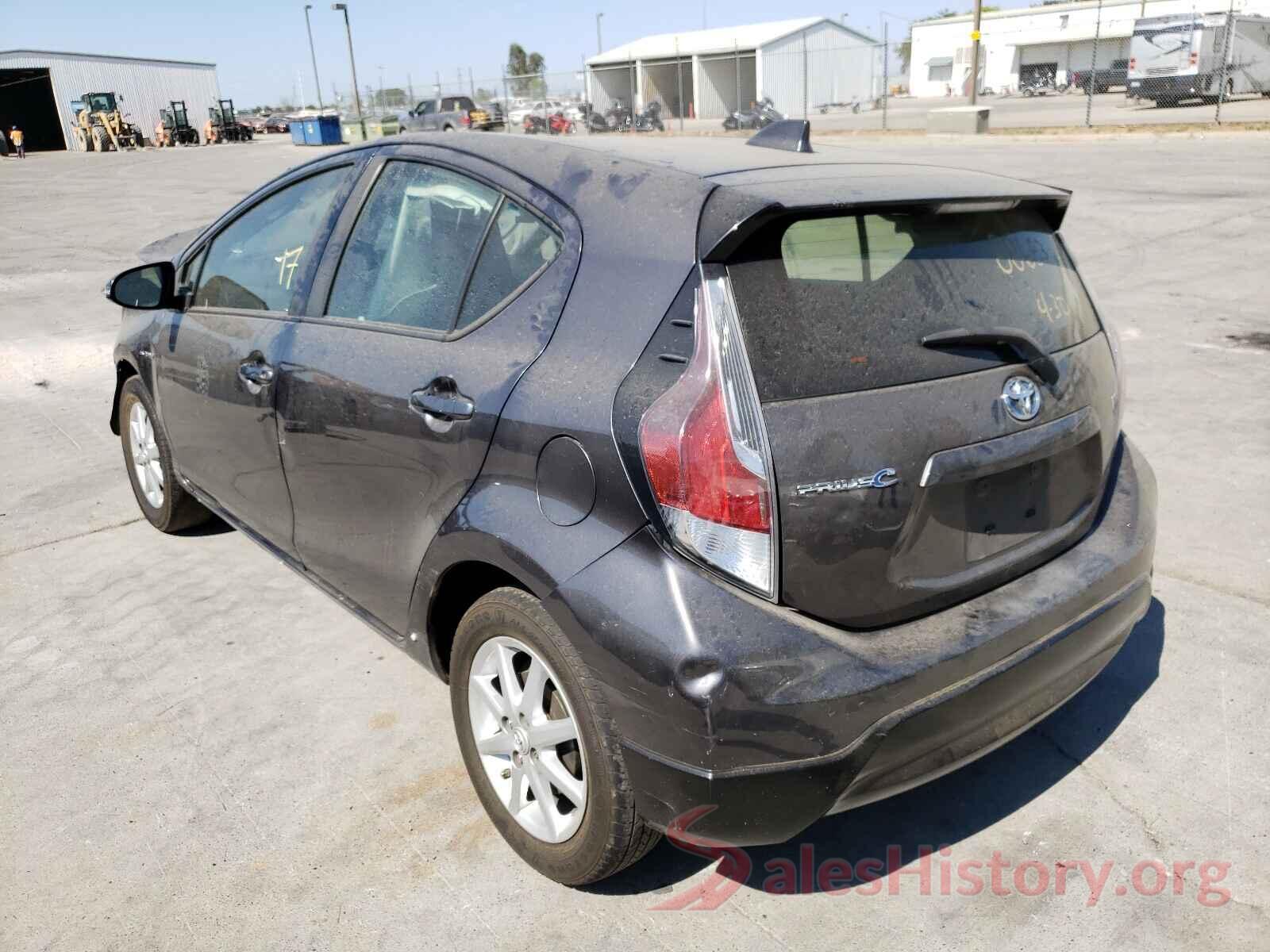 JTDKDTB34H1596936 2017 TOYOTA PRIUS