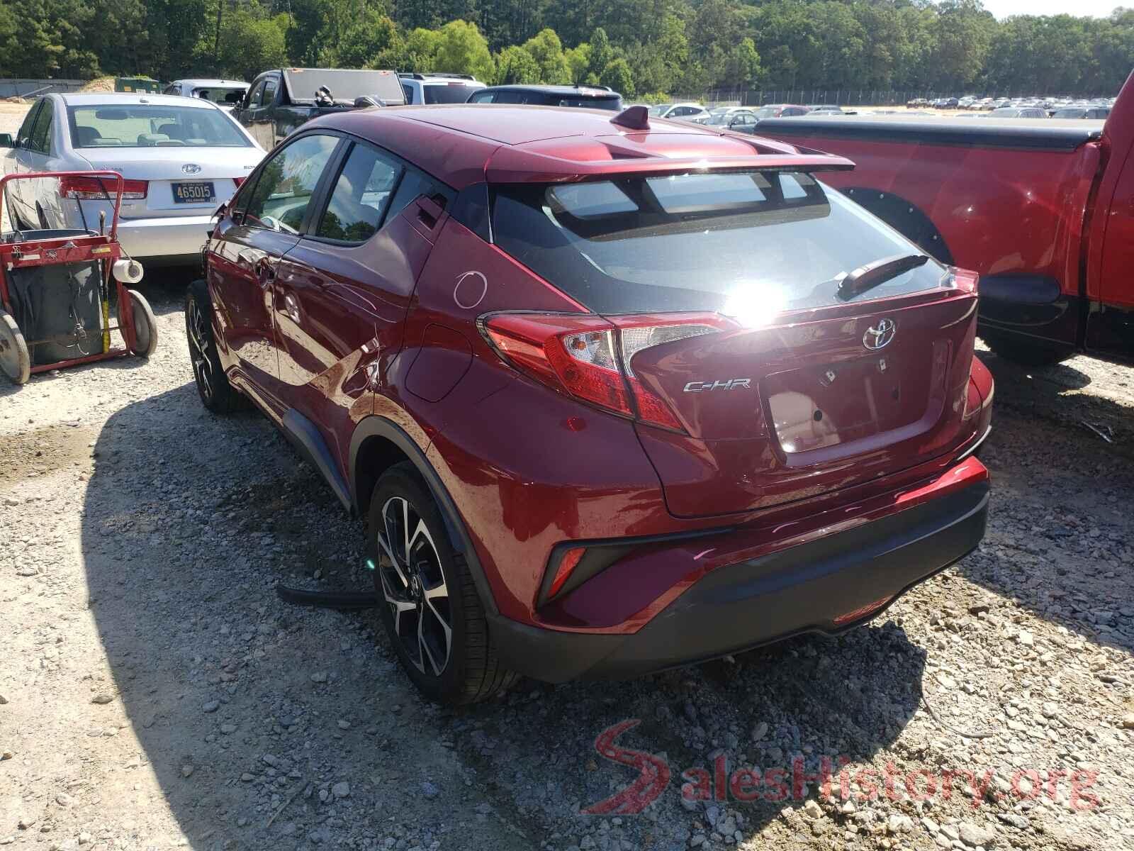 NMTKHMBX0JR052308 2018 TOYOTA C-HR