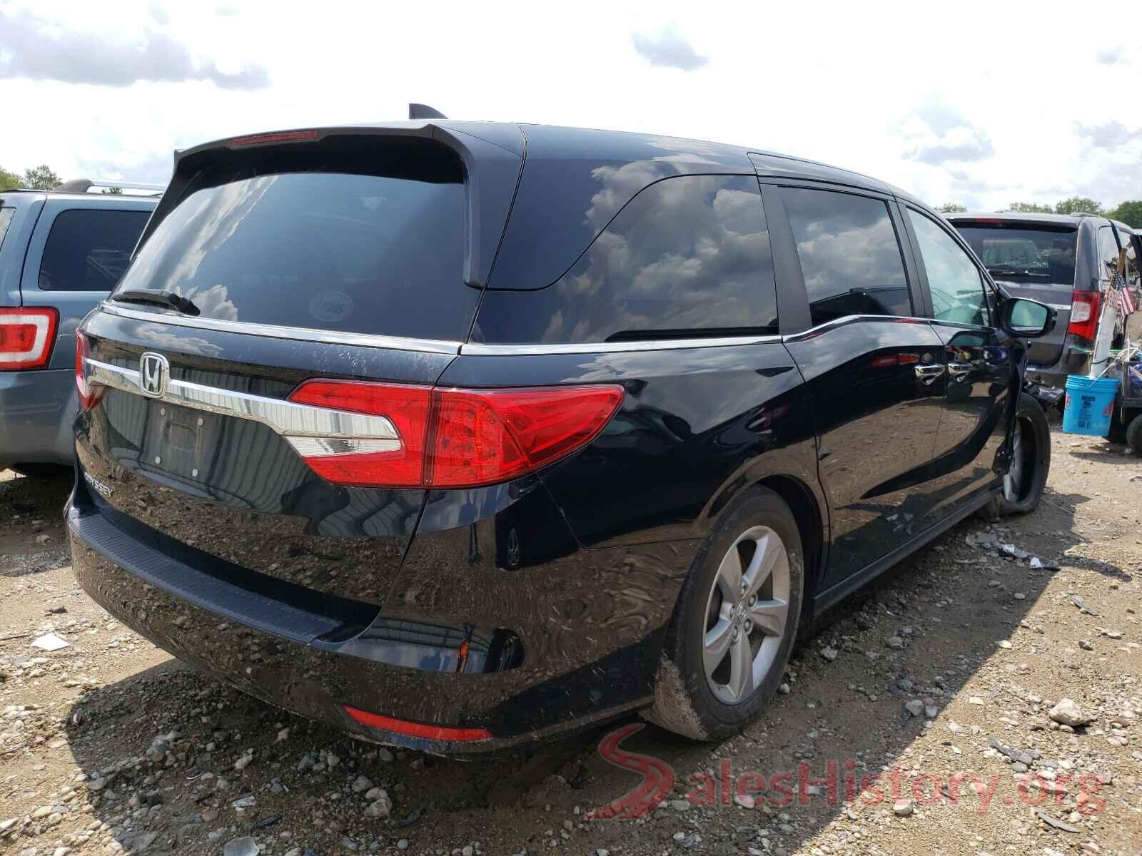 5FNRL6H77KB009981 2019 HONDA ODYSSEY