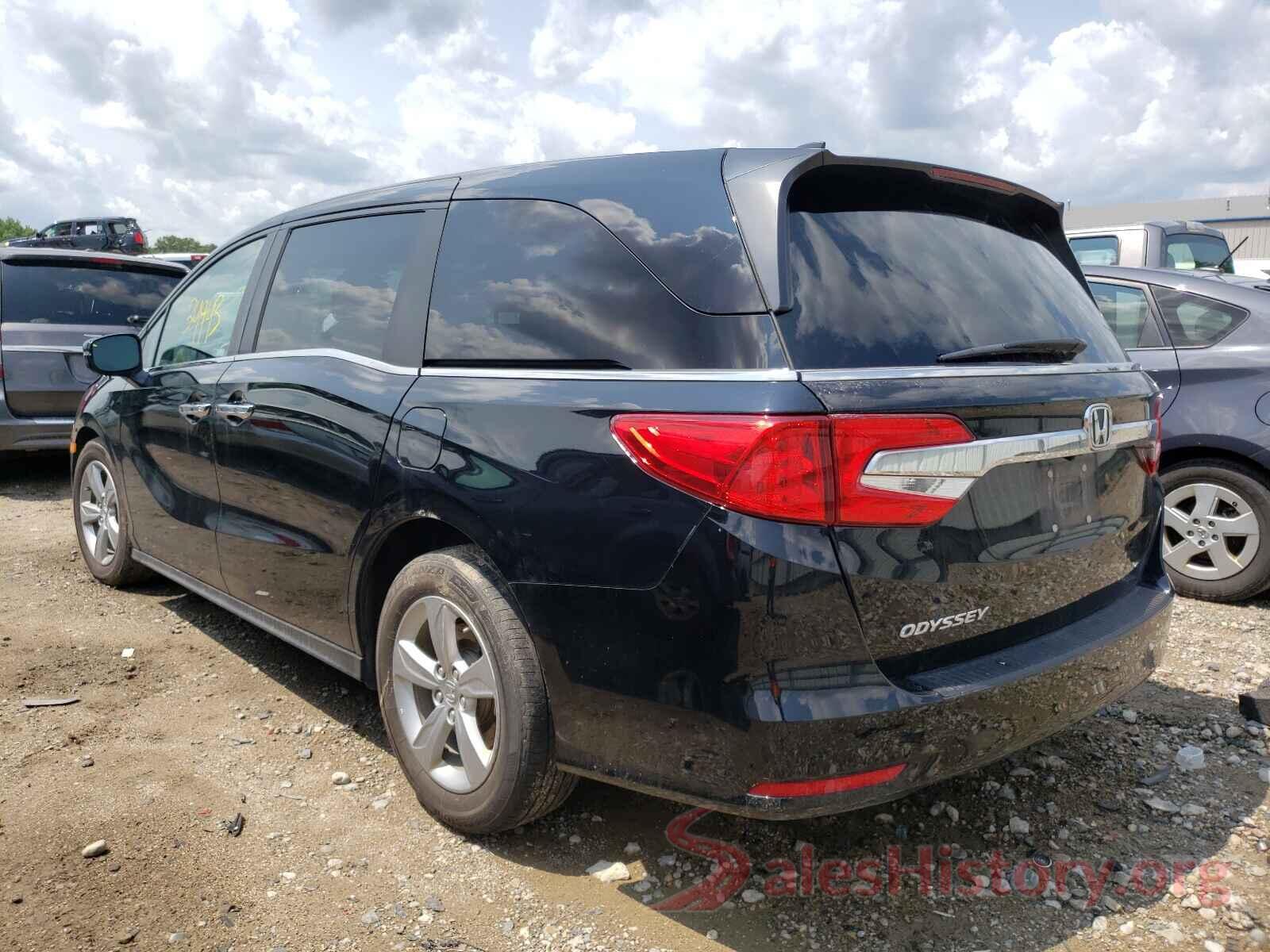 5FNRL6H77KB009981 2019 HONDA ODYSSEY