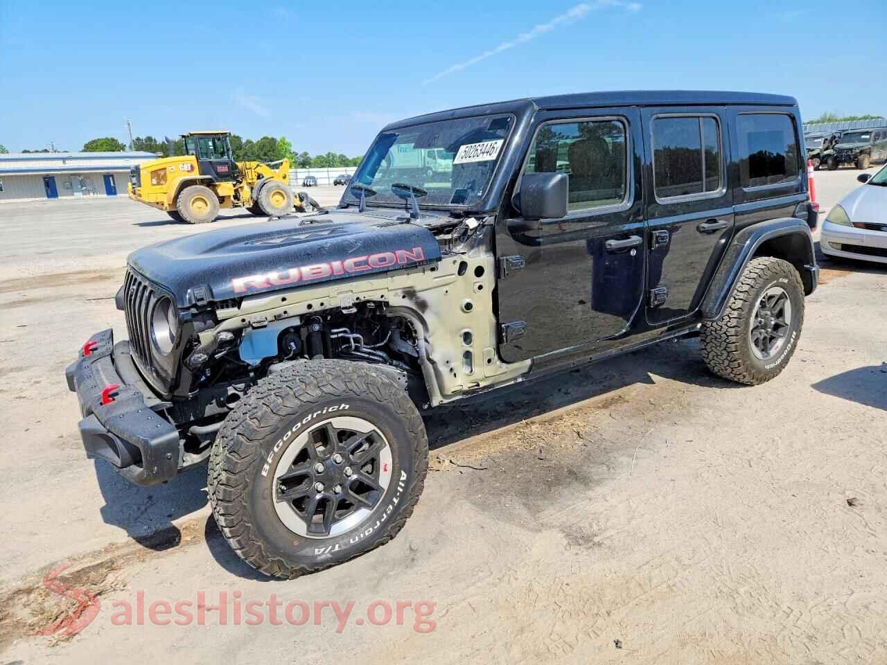 2021 JEEP WRANGLER VIN 1C4HJXFG0MW584853, auction photo