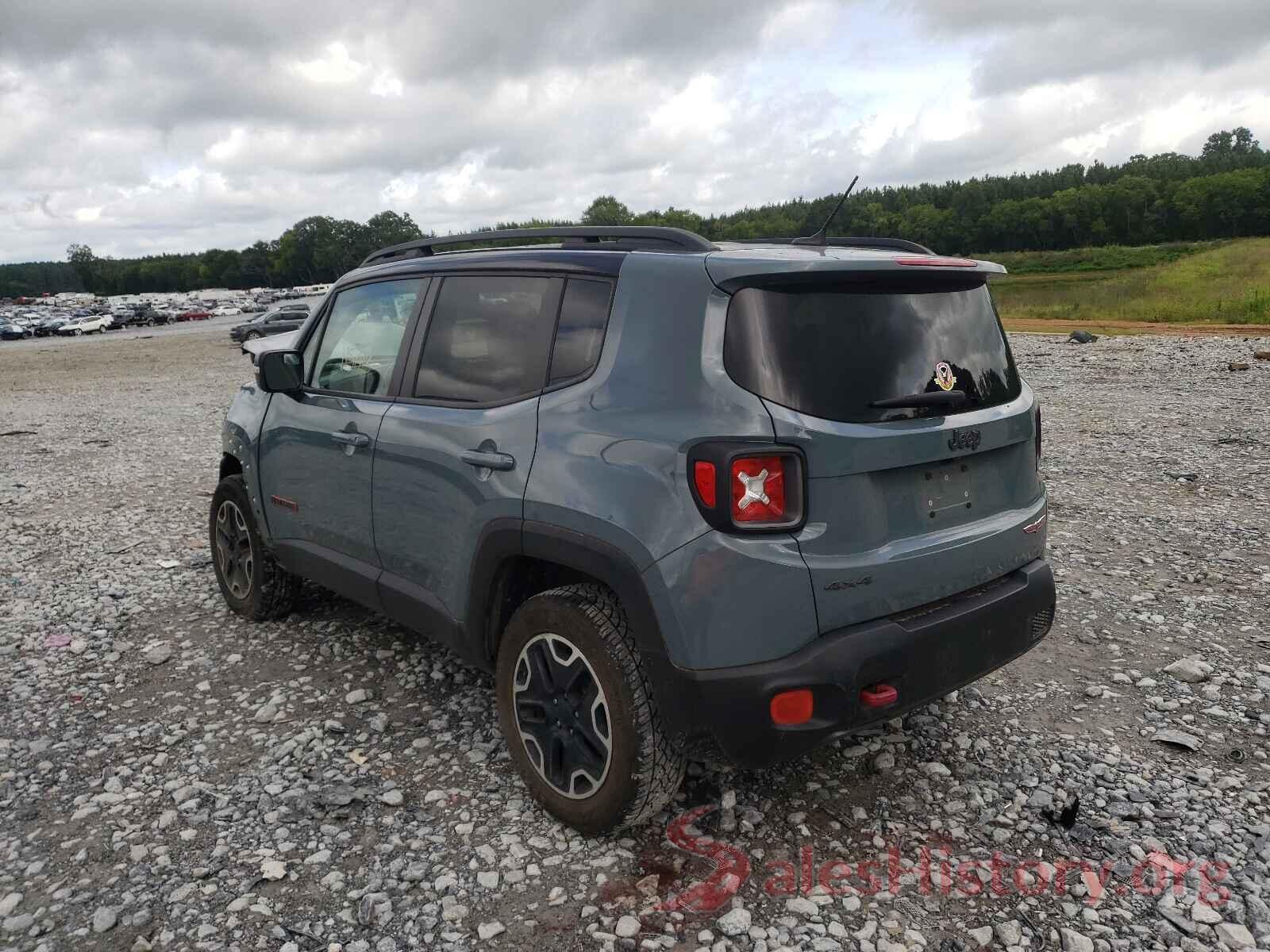 ZACCJBCB7HPE45344 2017 JEEP RENEGADE