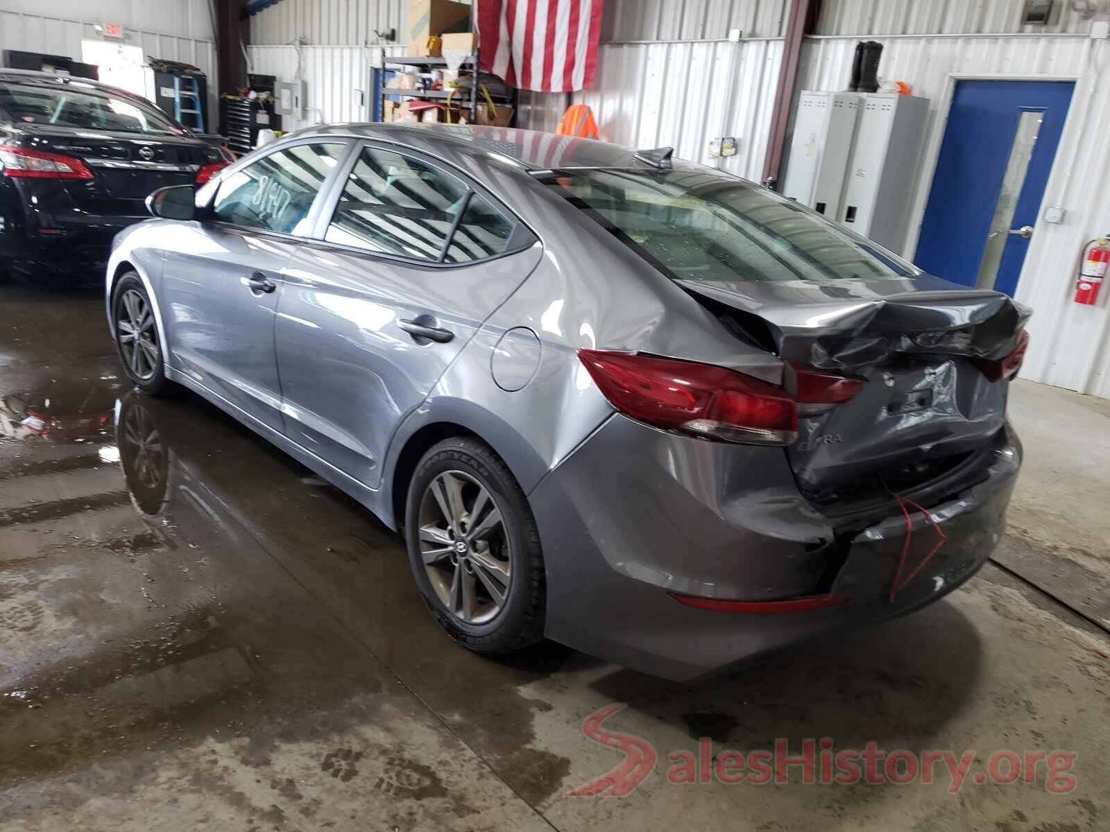 5NPD84LFXJH294142 2018 HYUNDAI ELANTRA