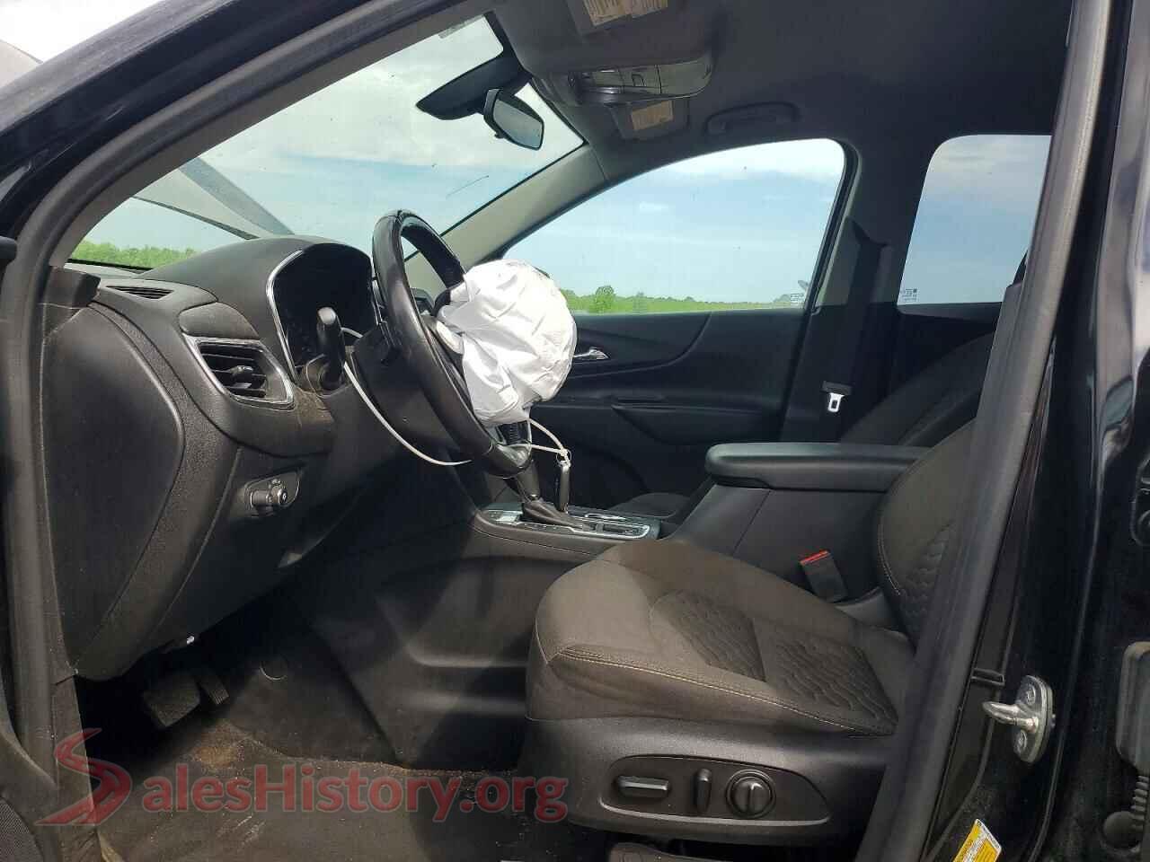 2019 CHEVROLET EQUINOX VIN 2GNAXVEXXK6201697, engine bay