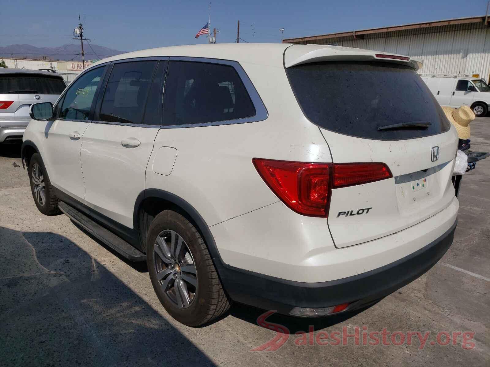 5FNYF5H36HB015838 2017 HONDA PILOT