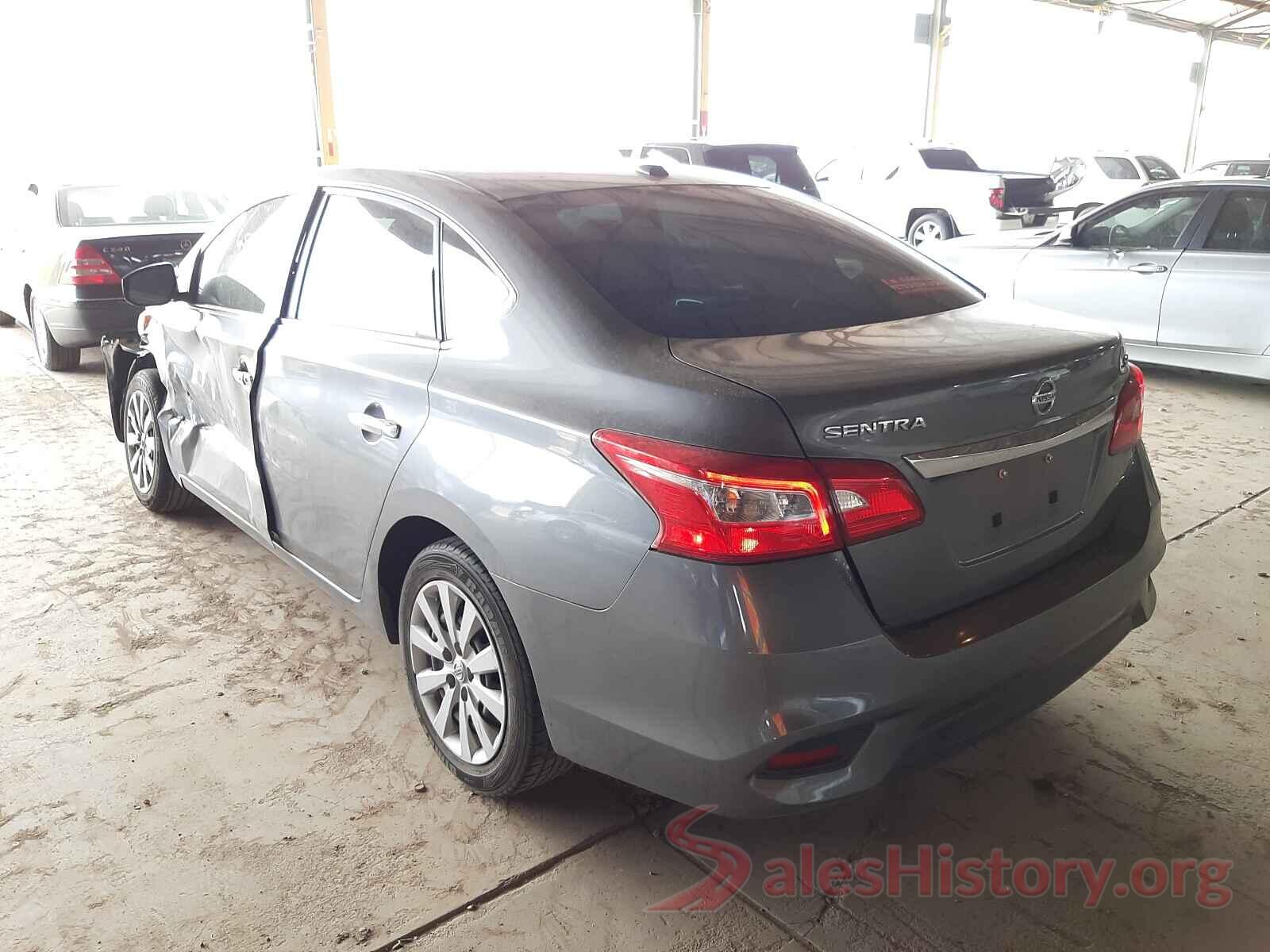 3N1AB7AP3HL673563 2017 NISSAN SENTRA