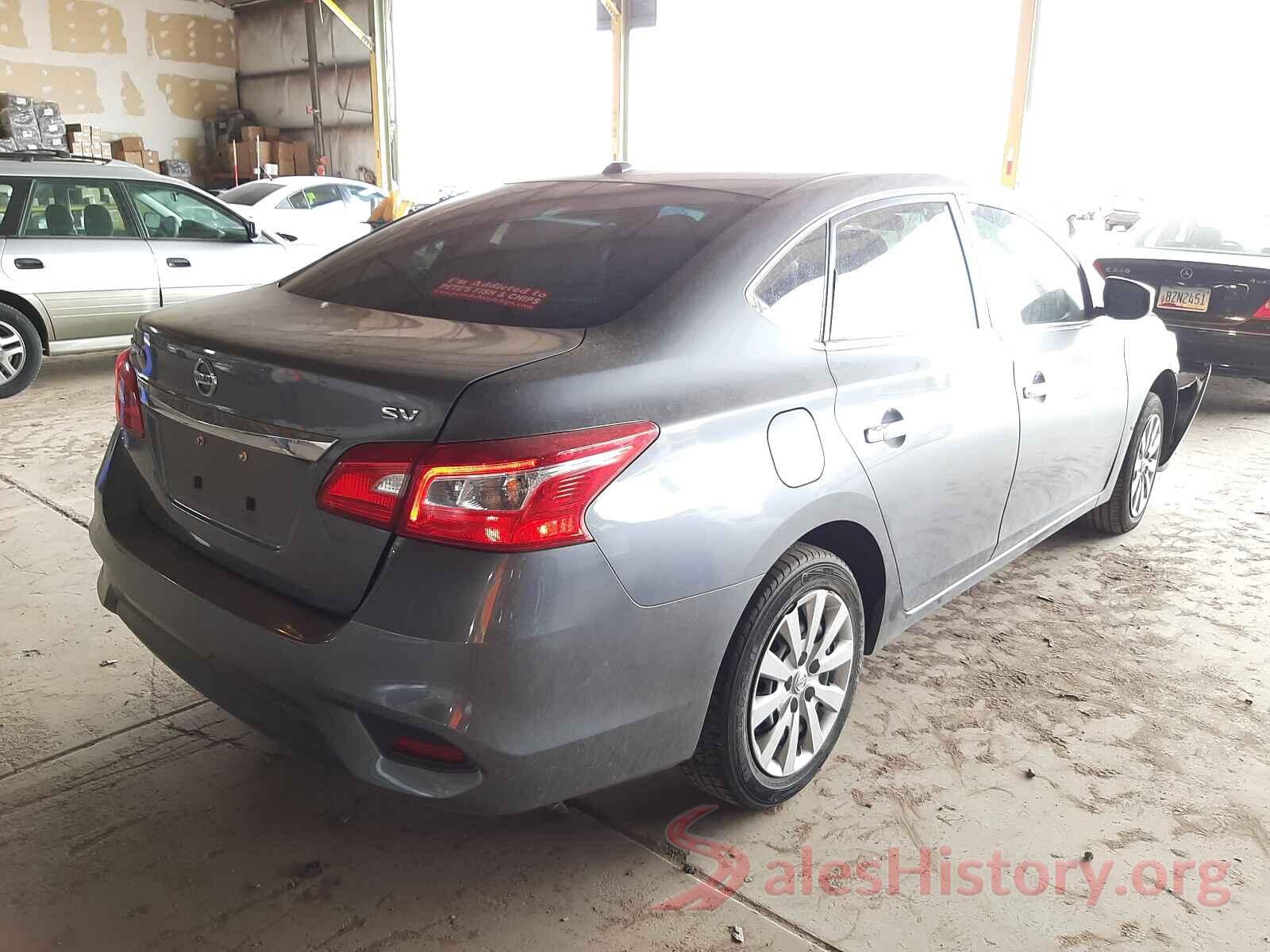 3N1AB7AP3HL673563 2017 NISSAN SENTRA