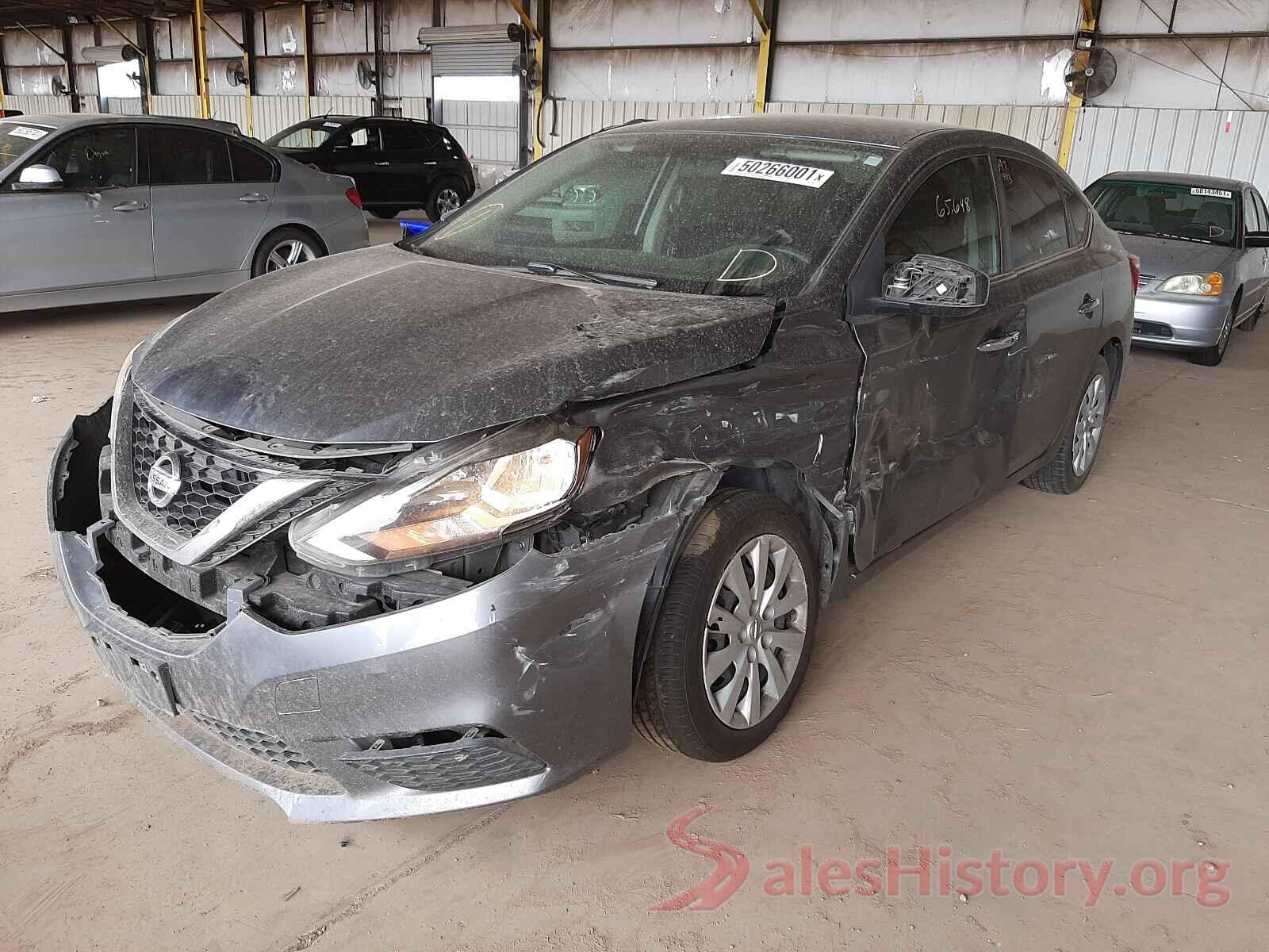 3N1AB7AP3HL673563 2017 NISSAN SENTRA