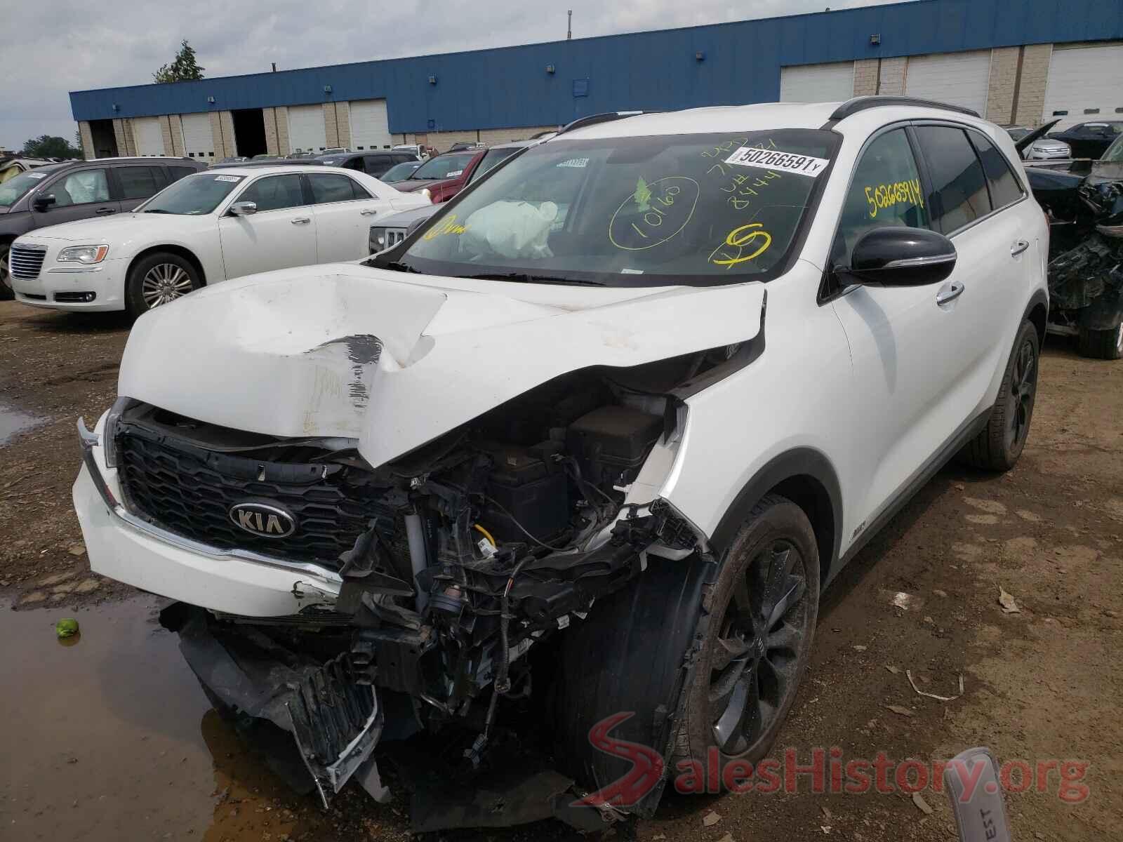 5XYPGDA52KG588444 2019 KIA SORENTO