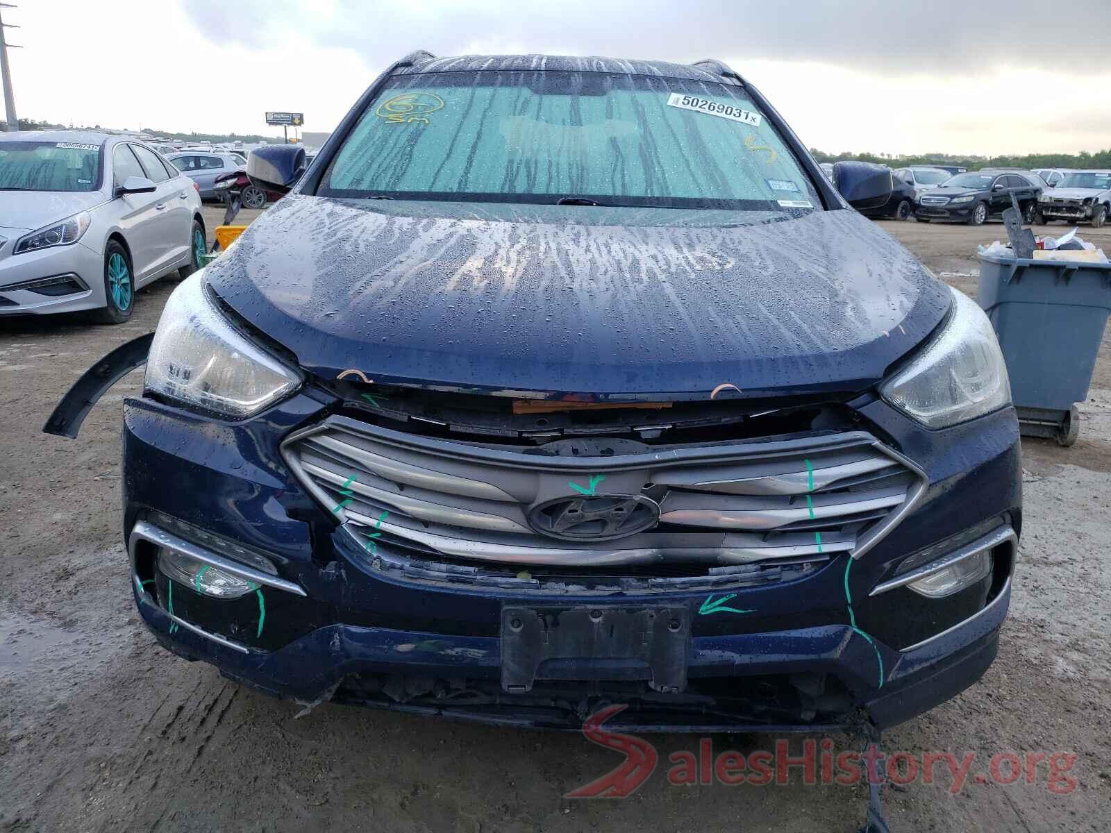 5XYZU3LB6HG417350 2017 HYUNDAI SANTA FE