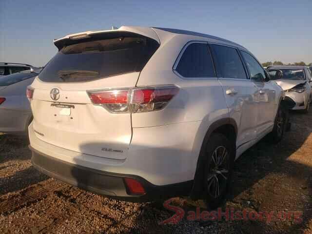 5TDJKRFH4GS260313 2016 TOYOTA HIGHLANDER