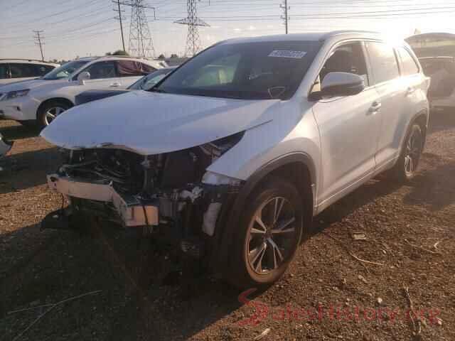 5TDJKRFH4GS260313 2016 TOYOTA HIGHLANDER