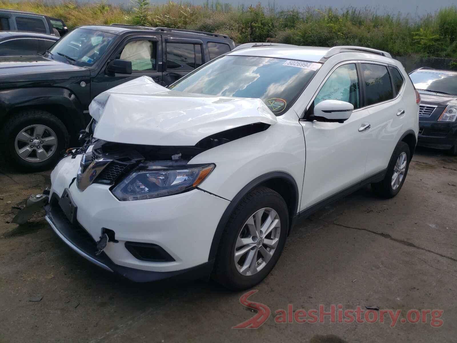 KNMAT2MV9GP654221 2016 NISSAN ROGUE