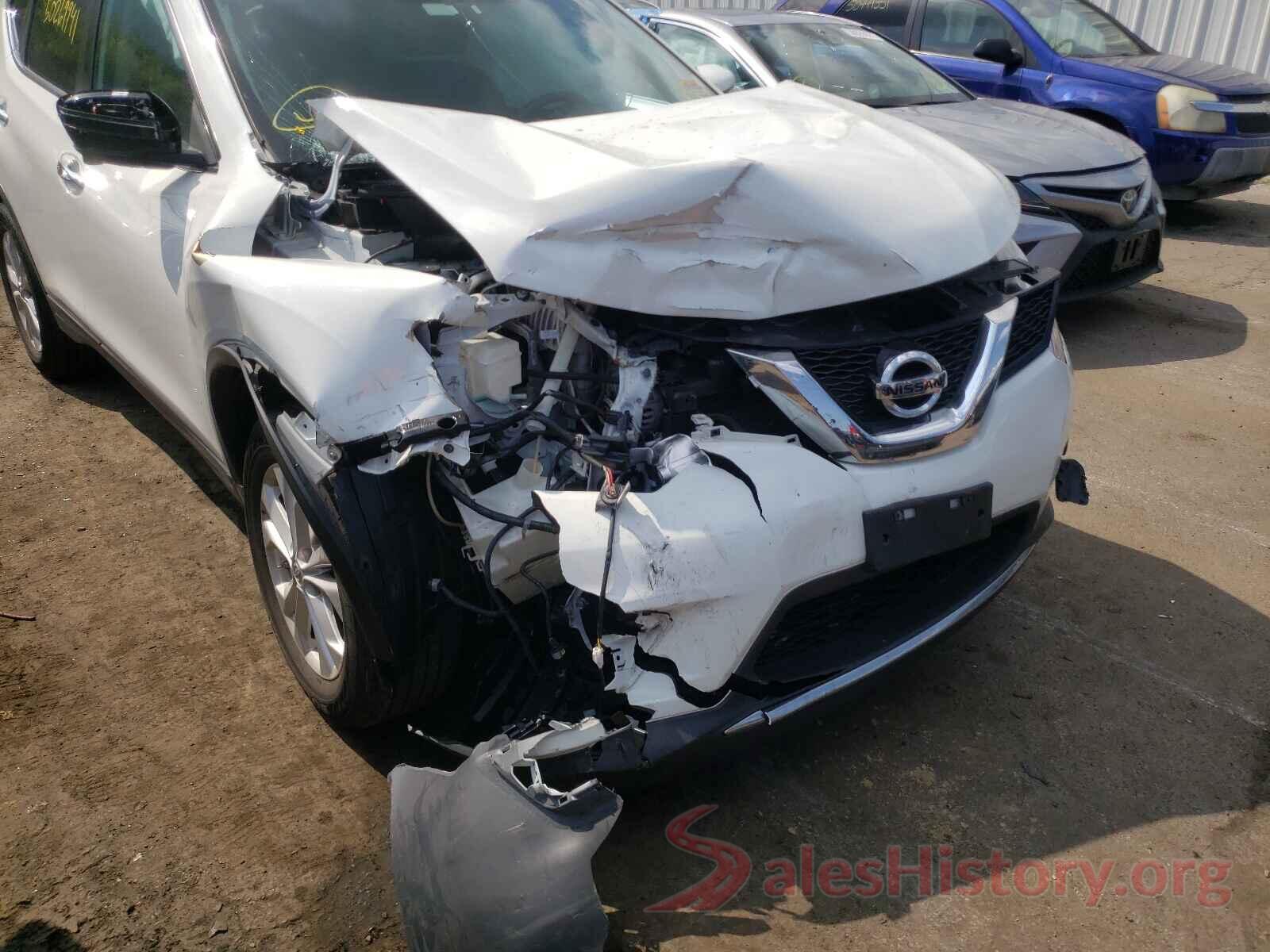 KNMAT2MV9GP654221 2016 NISSAN ROGUE