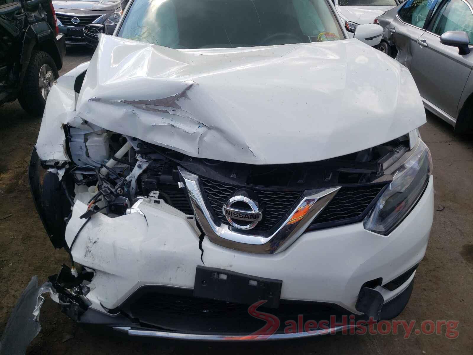 KNMAT2MV9GP654221 2016 NISSAN ROGUE