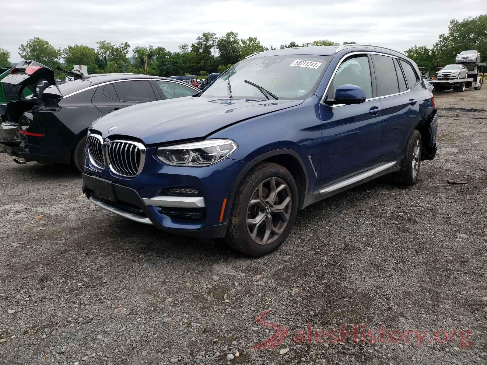 5UXTY5C01M9G67256 2021 BMW X3