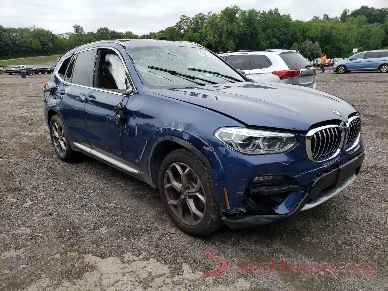 5UXTY5C01M9G67256 2021 BMW X3