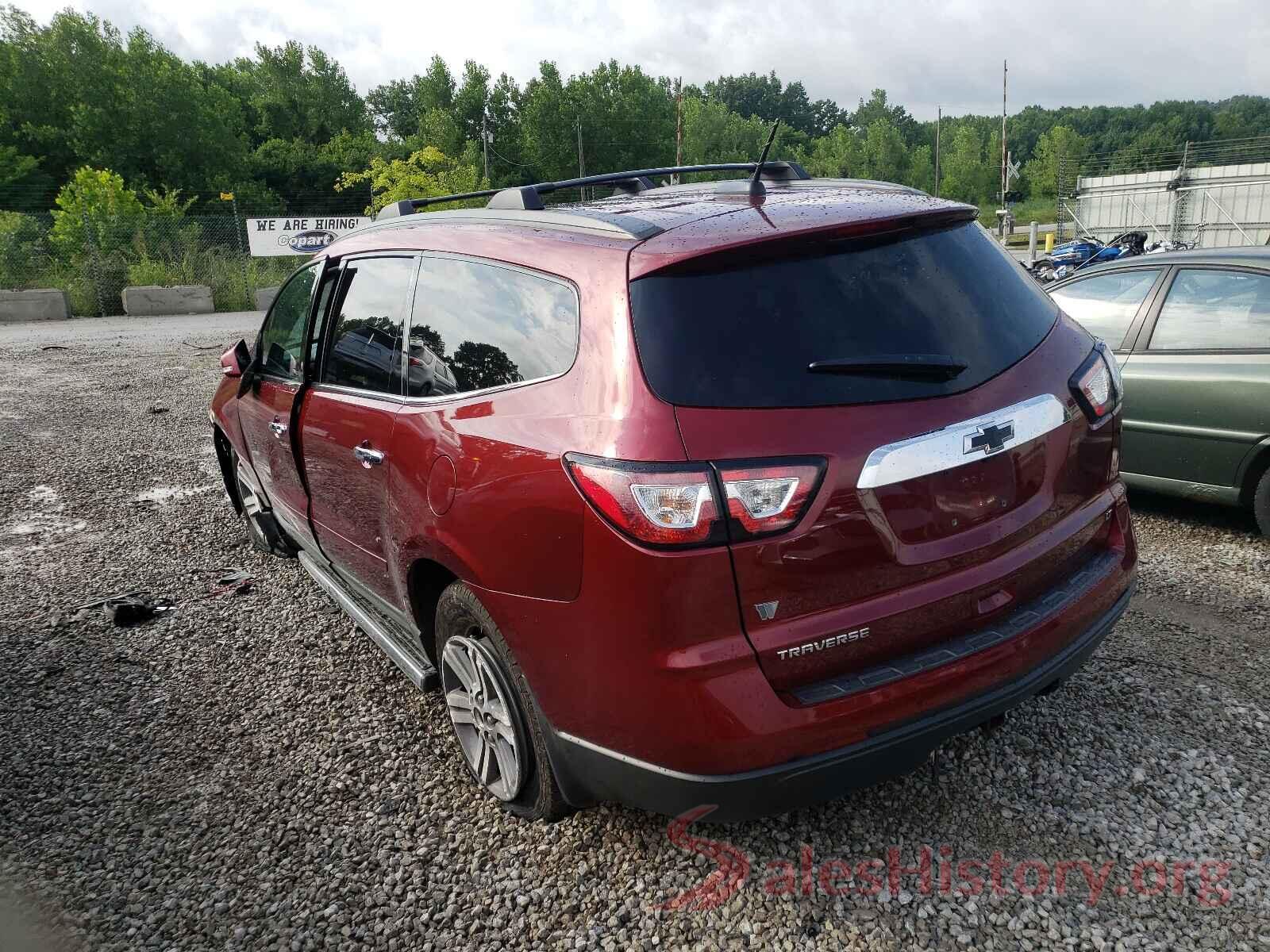 1GNKRHKD3HJ121809 2017 CHEVROLET TRAVERSE