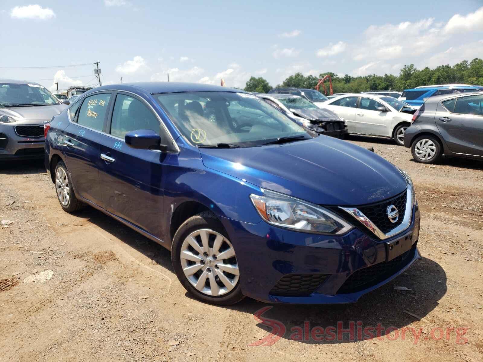 3N1AB7AP3KY314644 2019 NISSAN SENTRA