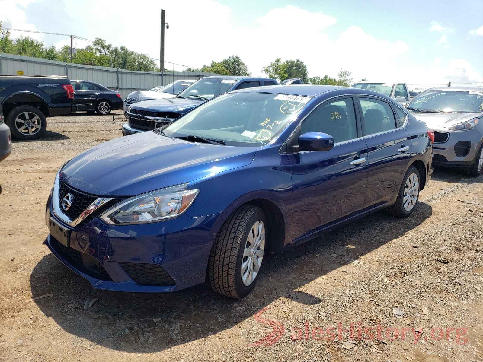 3N1AB7AP3KY314644 2019 NISSAN SENTRA