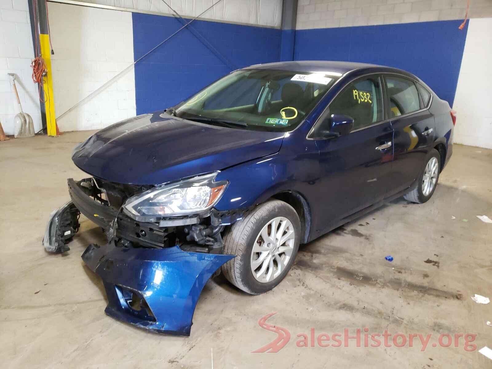 3N1AB7AP9KY290883 2019 NISSAN SENTRA