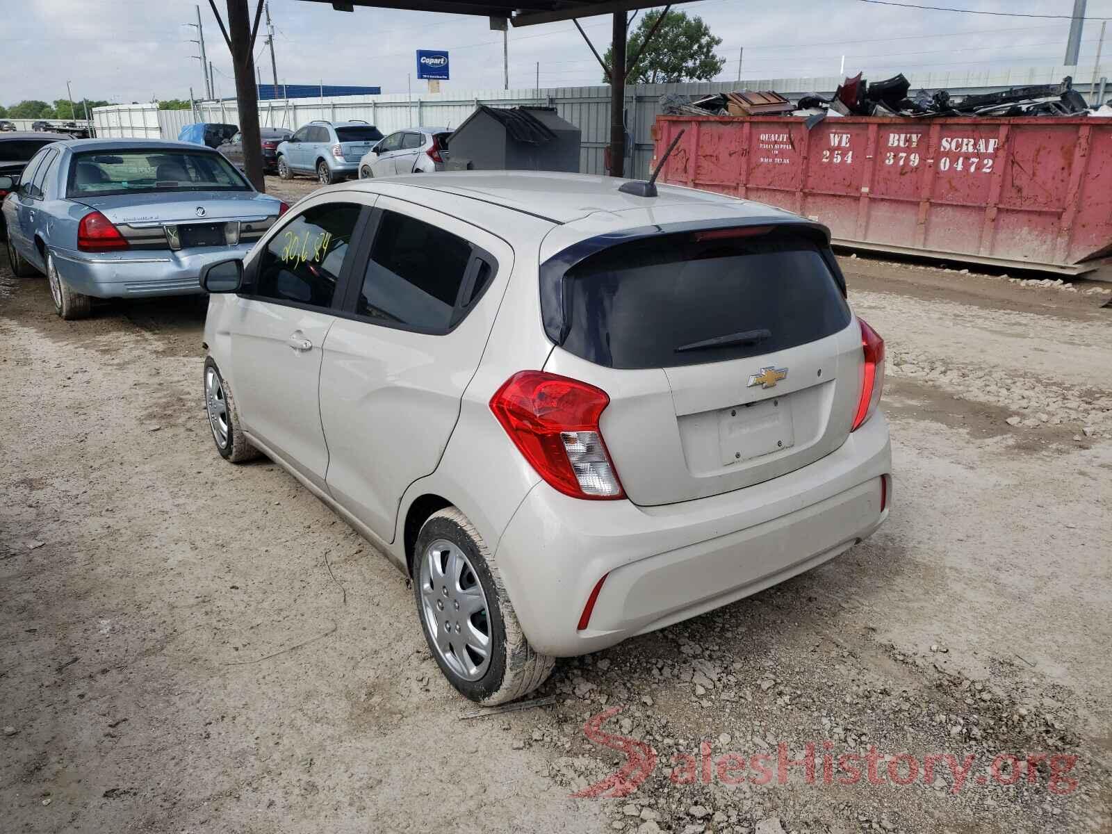 KL8CB6SA2KC734116 2019 CHEVROLET SPARK