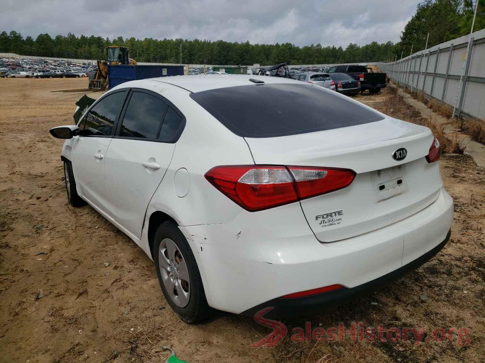 KNAFK4A6XG5549455 2016 KIA FORTE