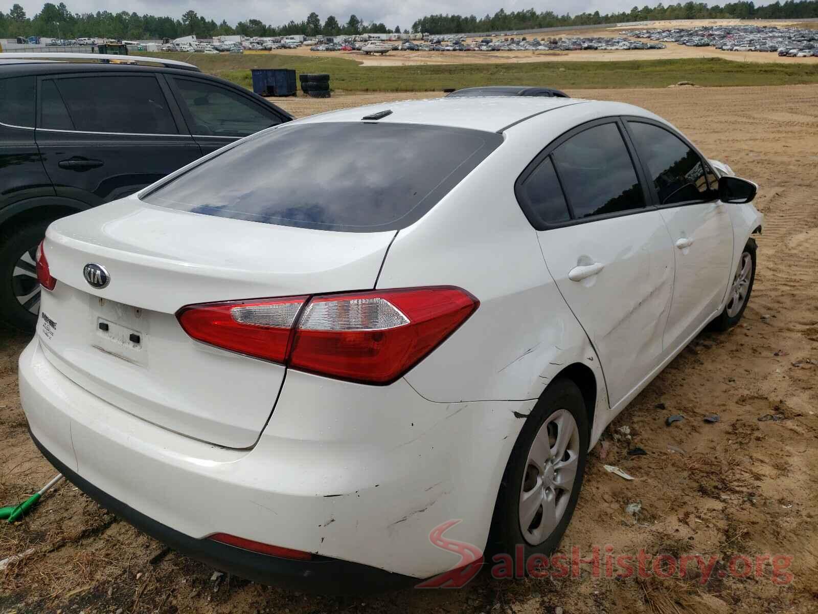 KNAFK4A6XG5549455 2016 KIA FORTE